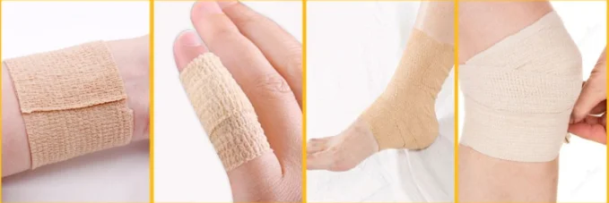 colored bandage medical gauze  Custom Waterproof Breathable  gauge bandage