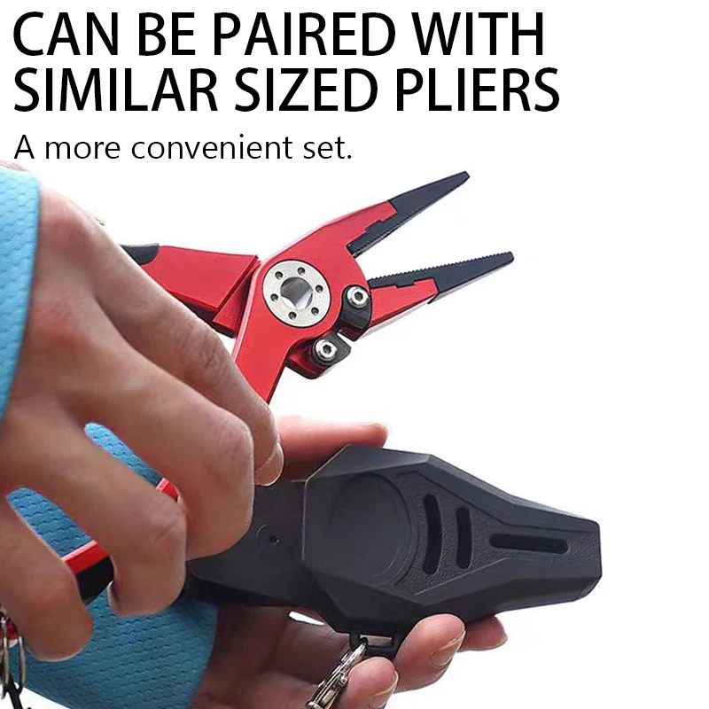 PP Plastic Material Fishing Scissors Case Place Pliers Scissors Box For Other Fishing Product