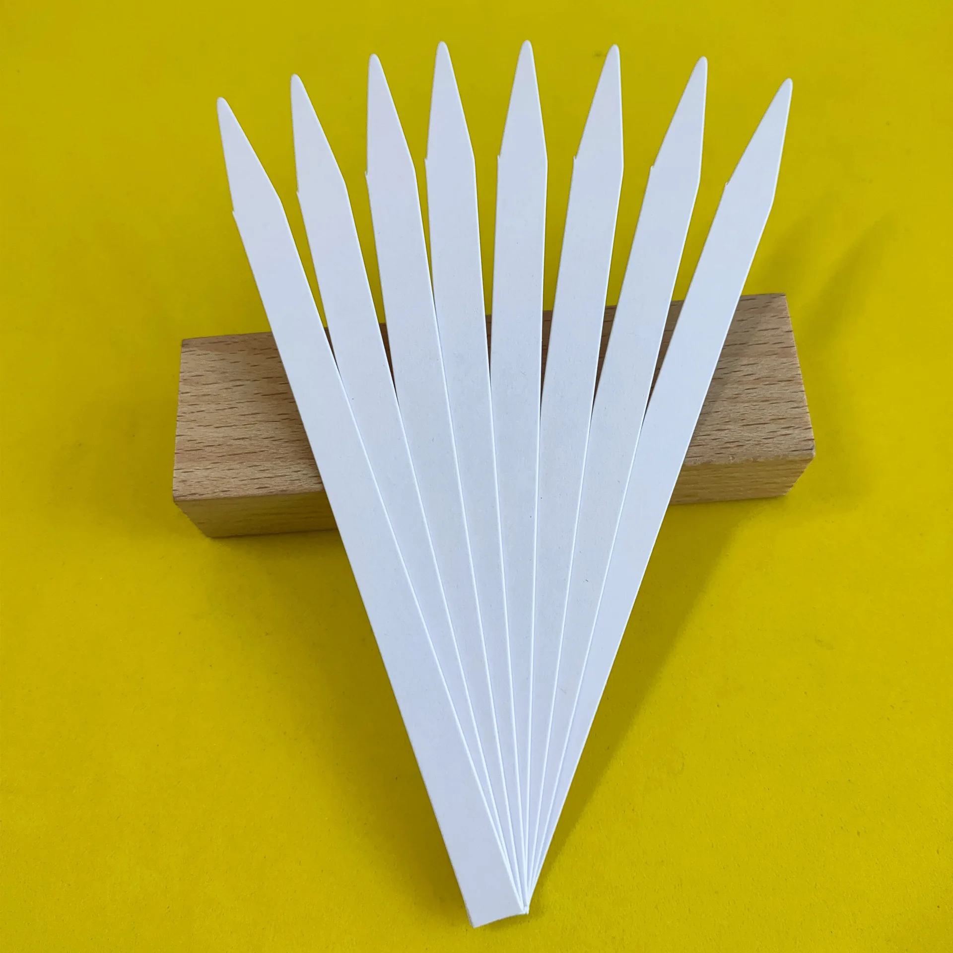 High Quality Customized Print Logo Brand Pure Cotton Paper Perfume Test Strips