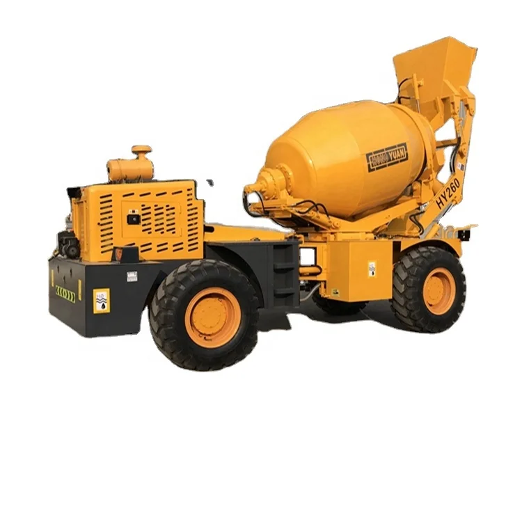 JBC 2.6 m3 diesel self loading concrete mixer in stock