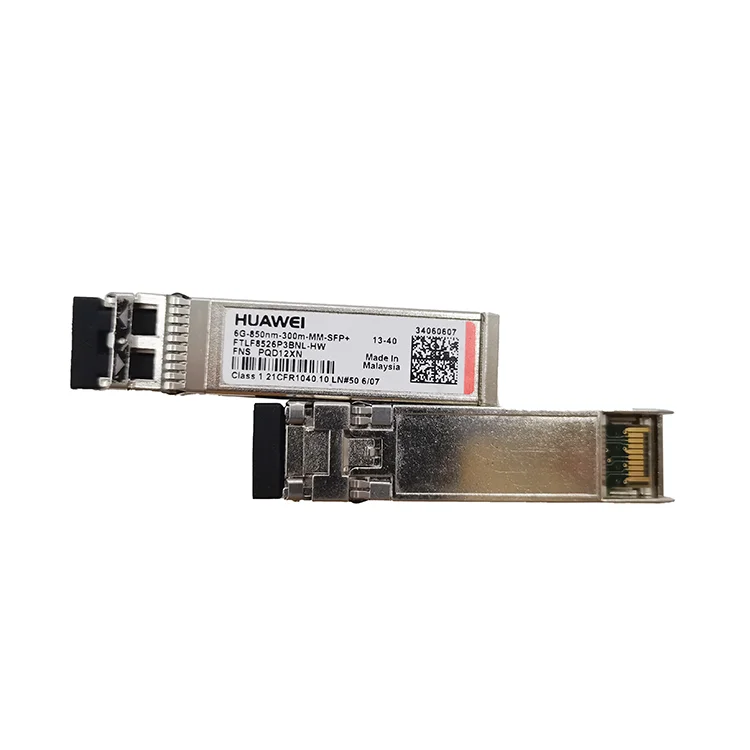 34060607. FTLF8526P3BNL-HW 6G-850NM-300M-MM SFP LC Fiber Optic Transceiver Module