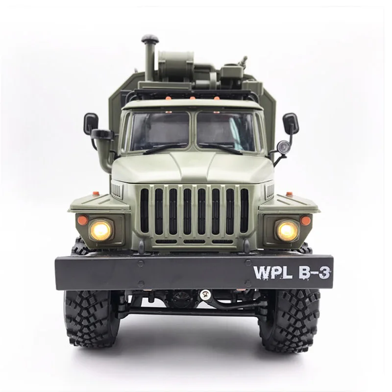 Wpl B-36 B 1:16 Simulation Full-size 6wheel Drive Soviet Ural Military Model Rc Army Truck 6*6