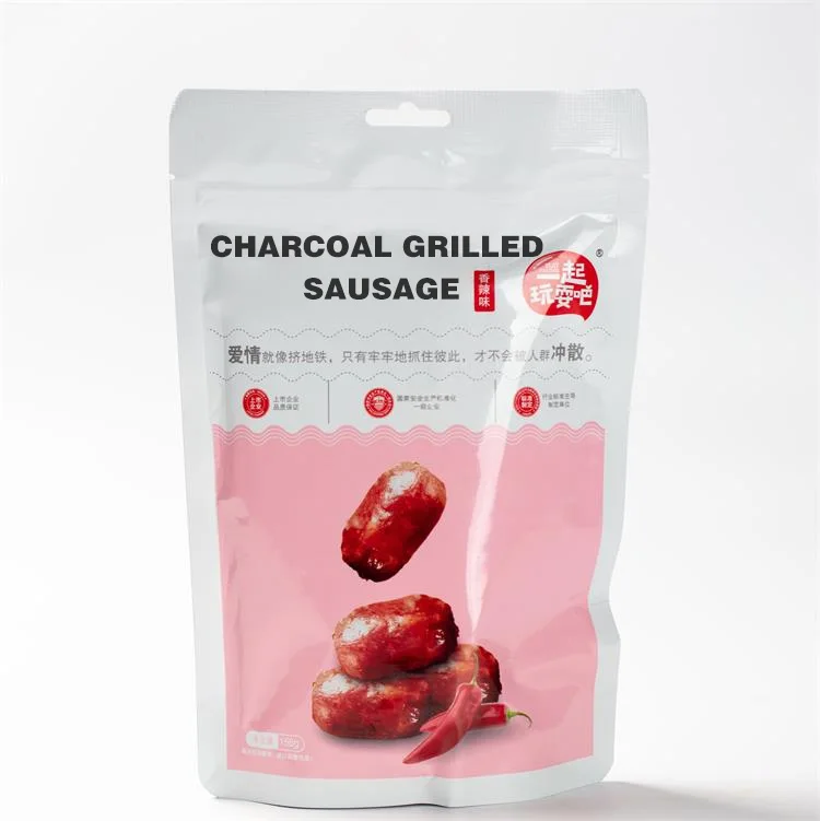 Hot sale OEM food manufacture Grilled sausage meat snack casual snack