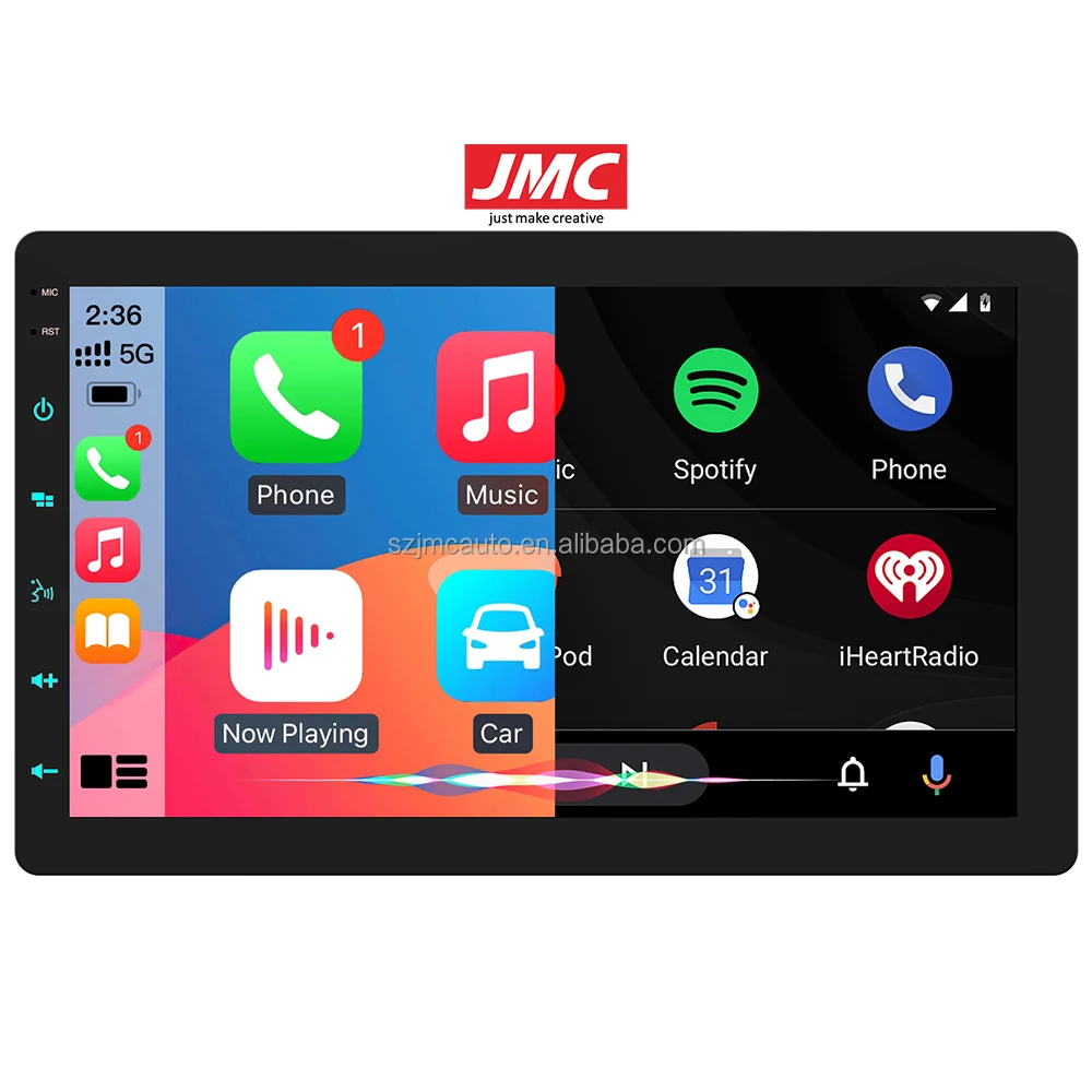 JMC Android 13 0 10 5 дюймов магнитола FM AM RDS GPS навигация WIFI BT Call USB музыкальный плеер беспроводной CarPlay Auto
