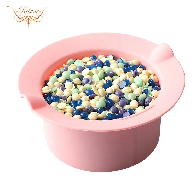 Customized Foldable Pot Wax Heater Silicon Bowl 5Lb 7Lb Insert Pot For Wax Warmer