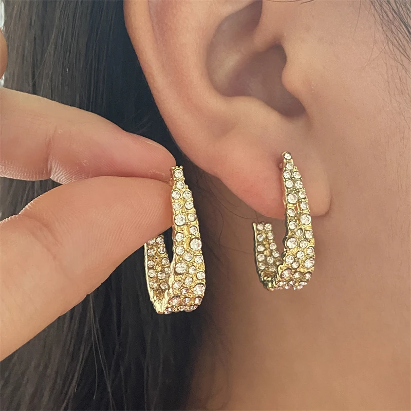 Серьги RAKOL ZPE533 S925 с серебряной иглой Южная Корея Dongdaemun 2024 новые модные серьги