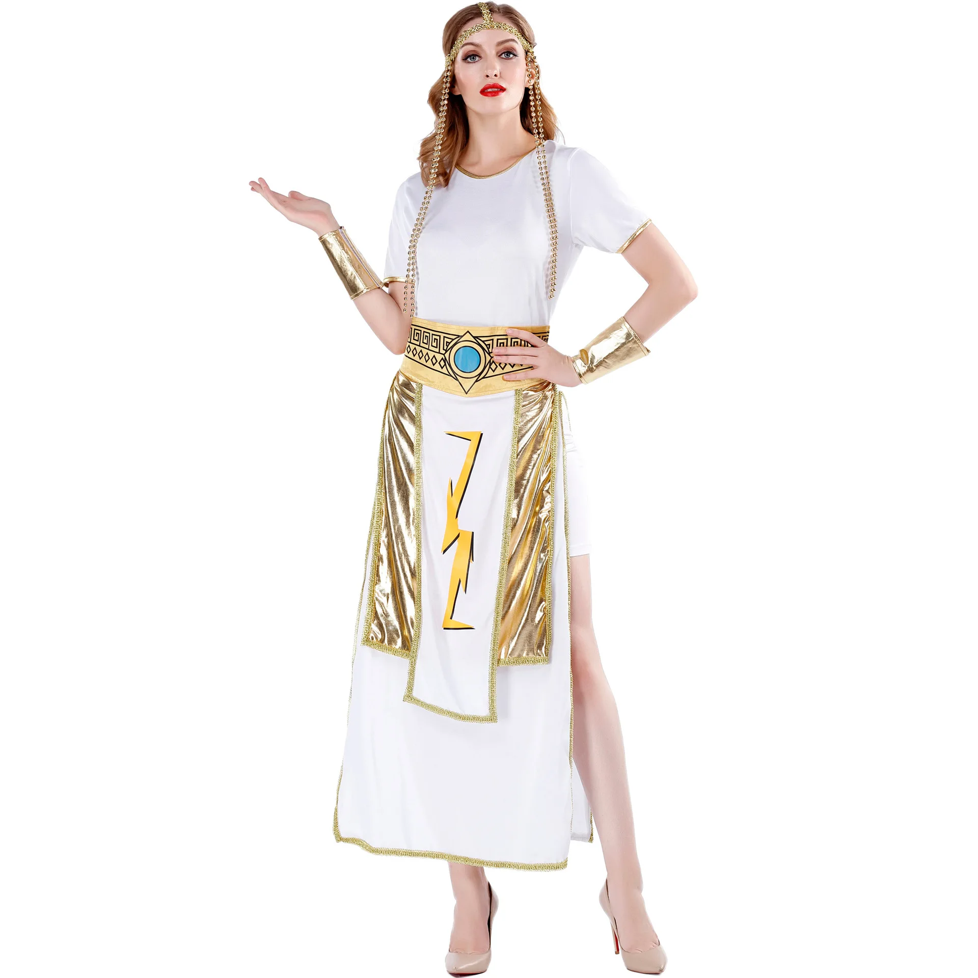 Carnival Halloween Costumes Ancient Rome Pharaoh Egyptian Cleopatra Costume Cosplay Clothing for Women