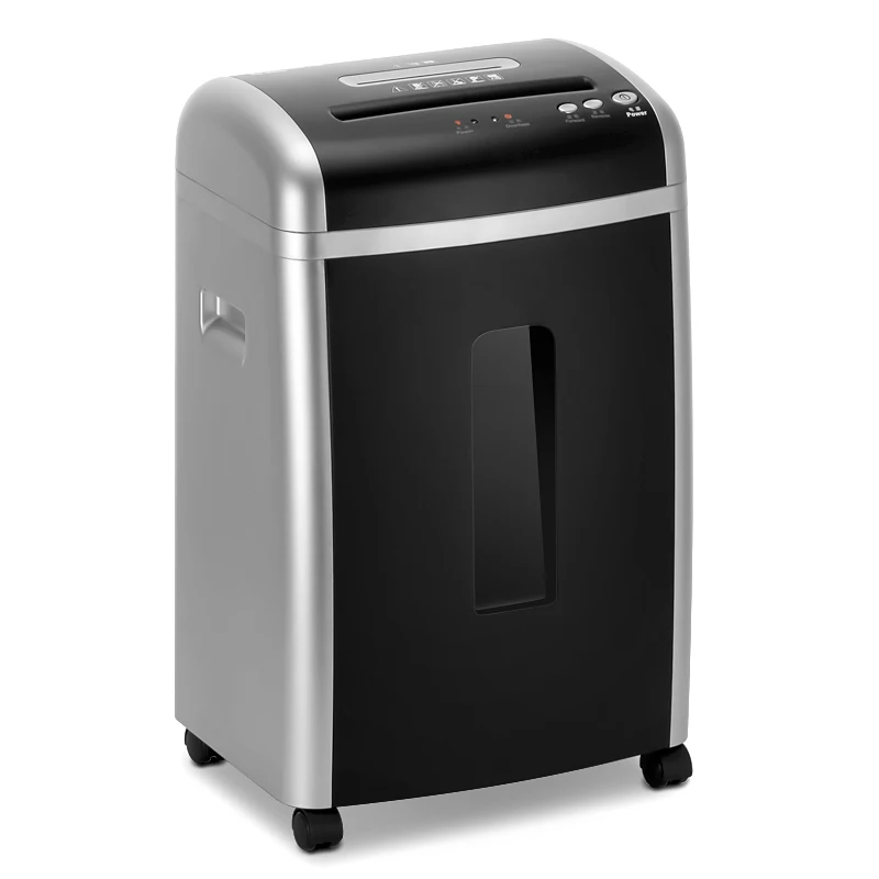 SUNWOOD Paper Shredder machine 2X8 mm 8 Sheets Micro-cut Home Office shredder Paper Credit Cards Ultra quiet SD9355