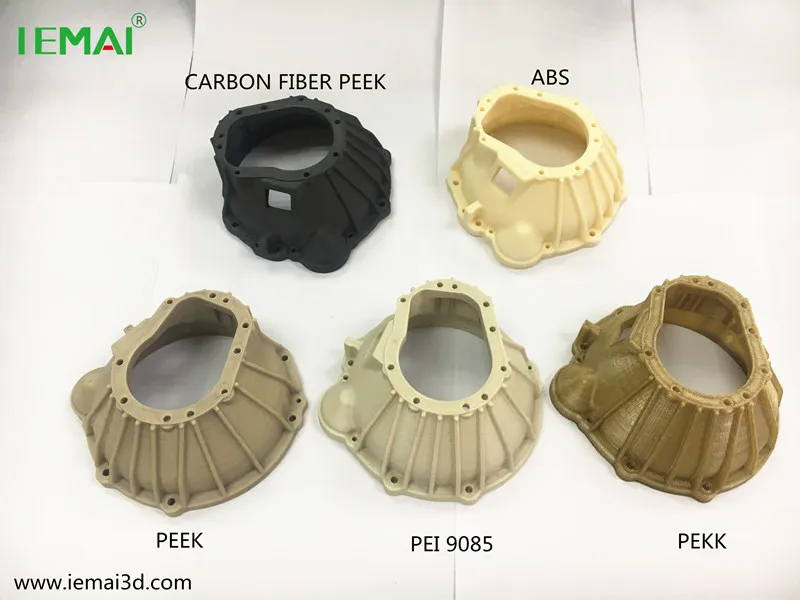Двойной высокой температуры 500C hotend PEEK 3D принтеры MAGIC-HT-PRO с 170C hotbed