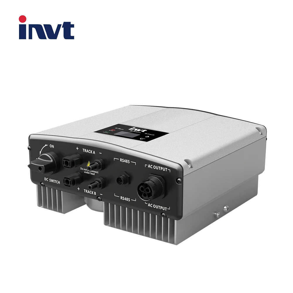 Солнечные инверторы INVT ongrid pv system grid tie 1 кВт 2 3 инвертор постоянного тока переключатель mppt с