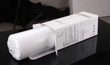 Automatic Pillow Roll Packing Wrapping Machine for Pillows