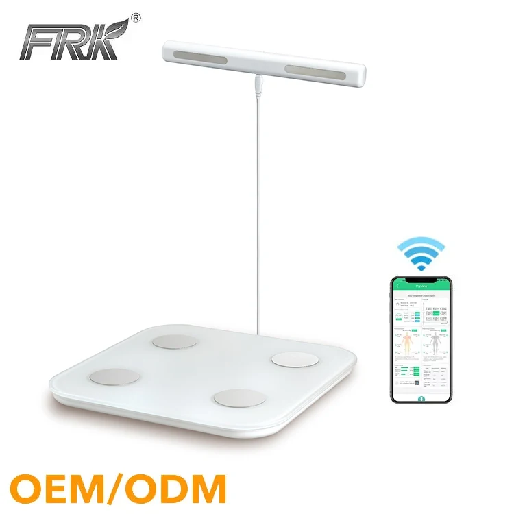 Высокоточные бытовые восемь электродов App Умные Электронные весы для здоровья тела и жира