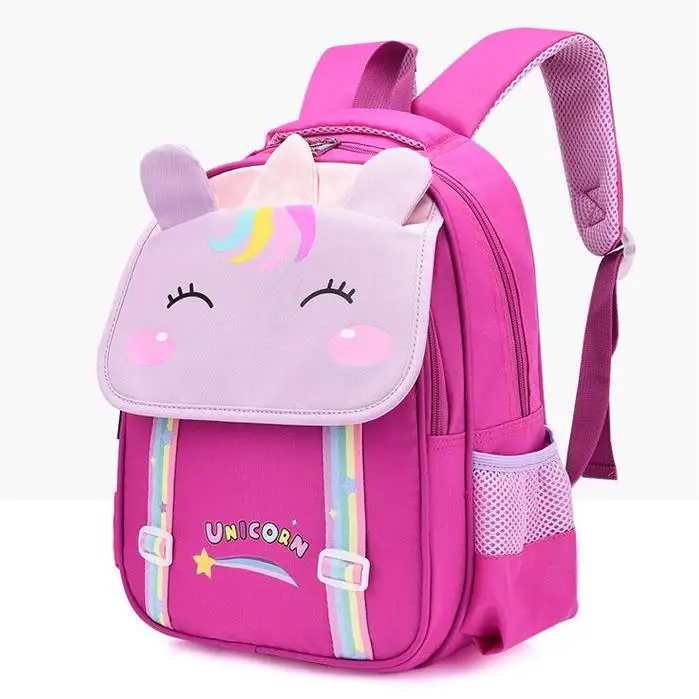 Mochilas escolares cute Unicorn kids school bags for girls boys kindergarten cartoon backpacks large capacity children gift bags
