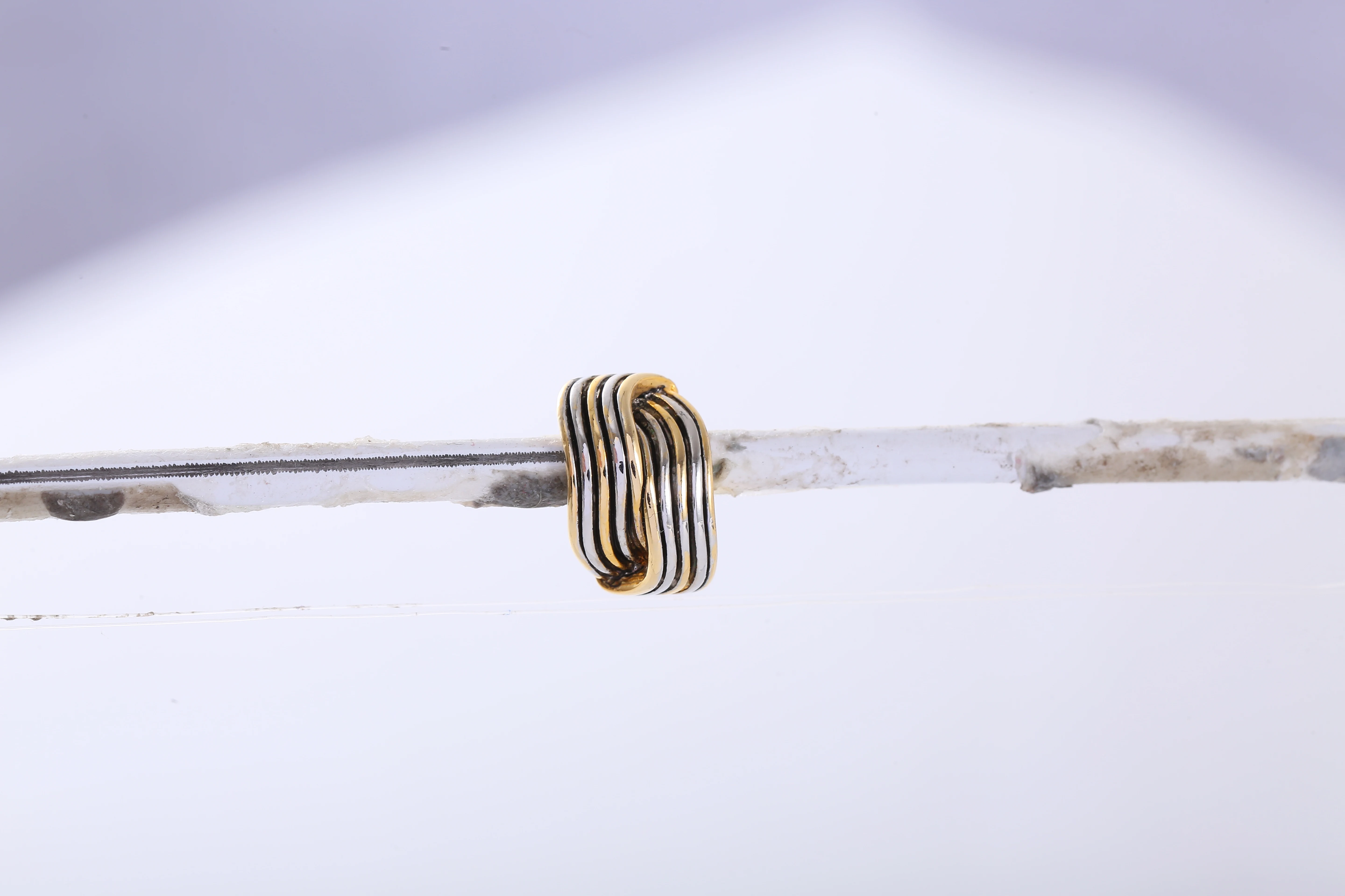 2023 New Arrivals Threaded earring  iron wire feet covered custom shirt button covers push- custom membrane