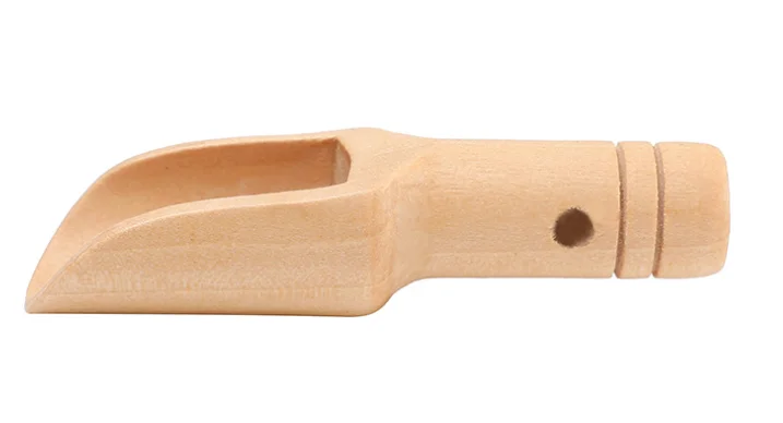 
Mini Wooden Kitchen Utensils Items Candy Flour Tea Coffee Spoon Bath Sugar Salt Measuring Scoop with Short Handle 