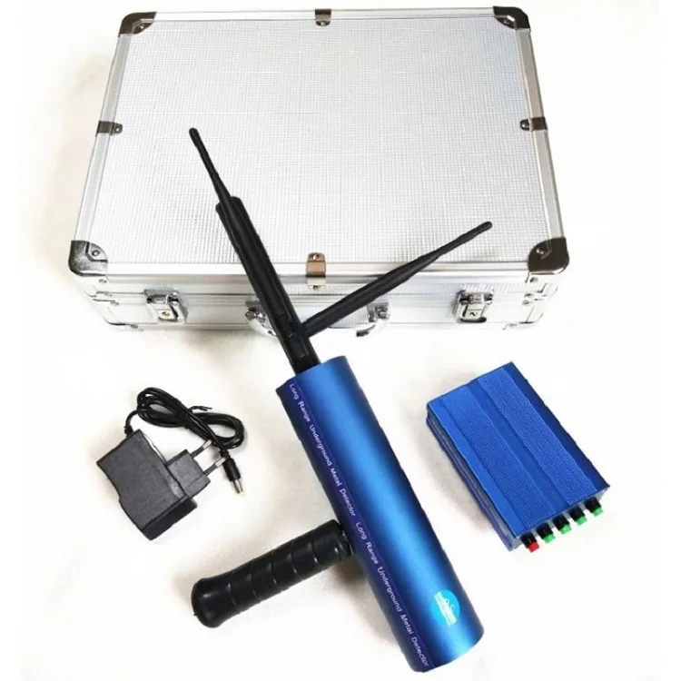 AKS Handhold High Sensitivity Underground Metal Detector Gold With Long Range Searching Diamond Finder Treasure Hunting