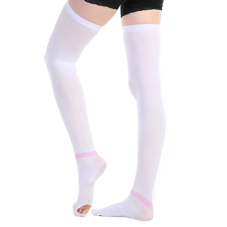 20-30 mmhg градуированное давление варикозное расширение вен восстановление носки кровообращение медицинские компрессионные медсестра чулки