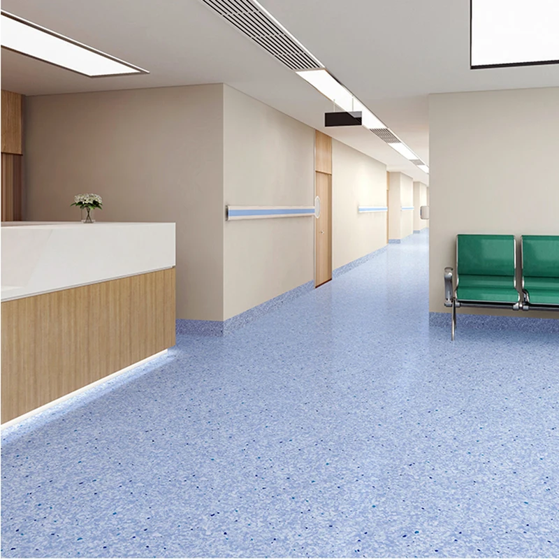 3-8mm back layer of EVA soft non-slip waterproof and flame retardant Plastic PVC Vinyl  floor mat