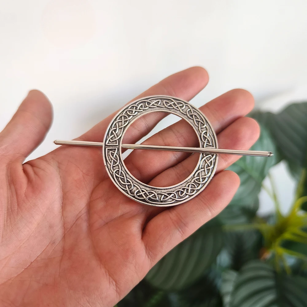 Pagan Celtics Knot Hairpin Spirit  Hairclip Witch Hairstick Wicca Gift for Women Wicca Gift