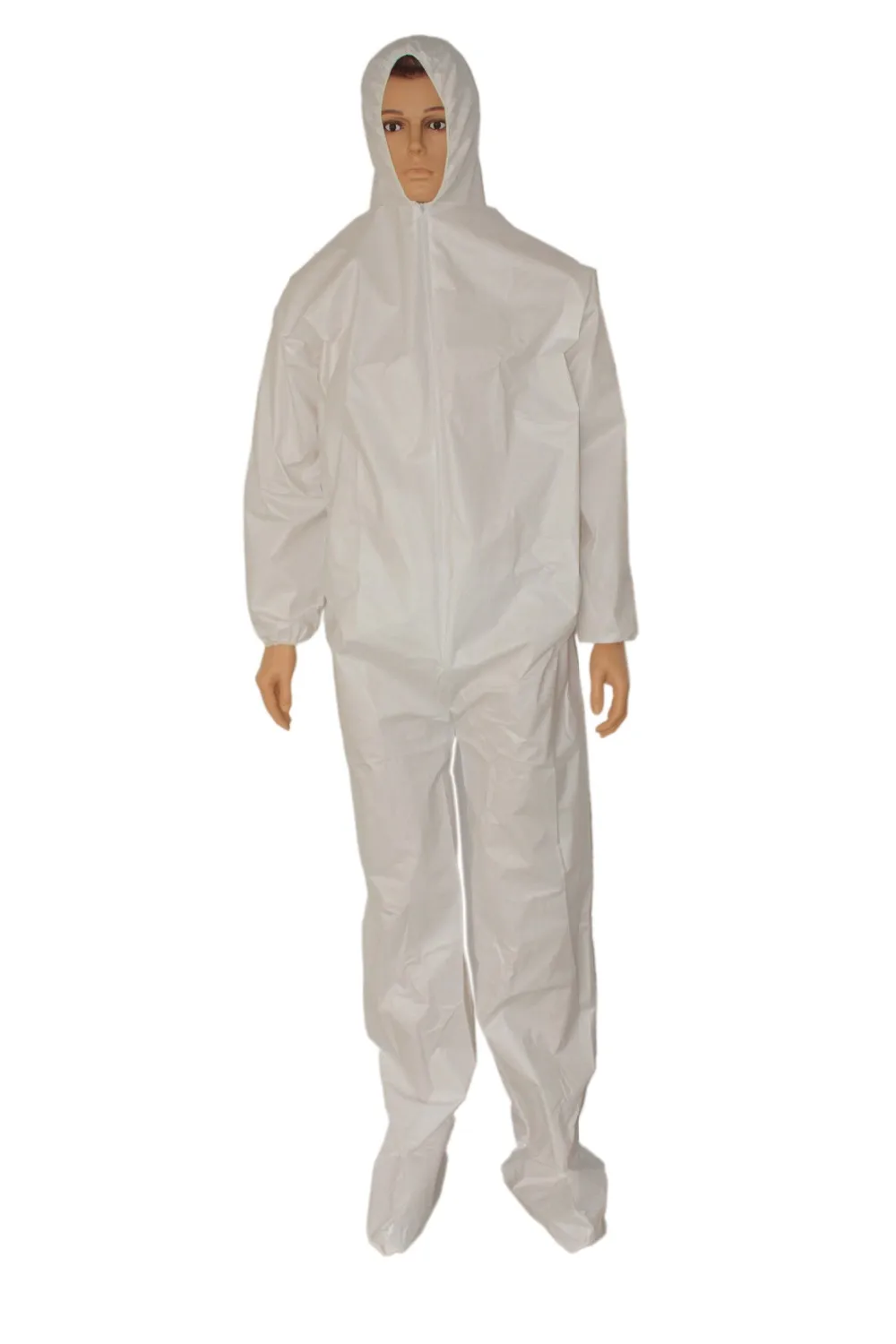 Xiantao factory High quality disposable sms/spp/microporous protective clothing coverall