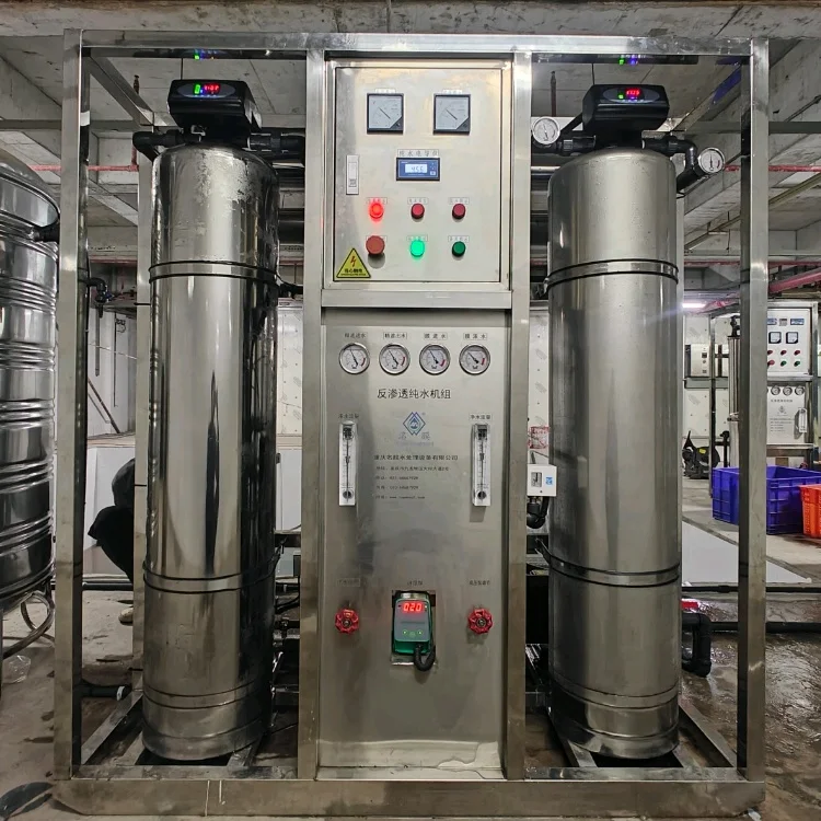 Reverse Osmosis Osmosis Water Treatment 1000LPH  Desalination Water Treatment For Bottle Water price