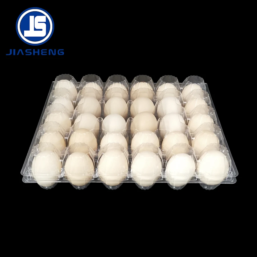 Одноразовый пластиковый лоток для яиц большой емкости, 30 ячеек