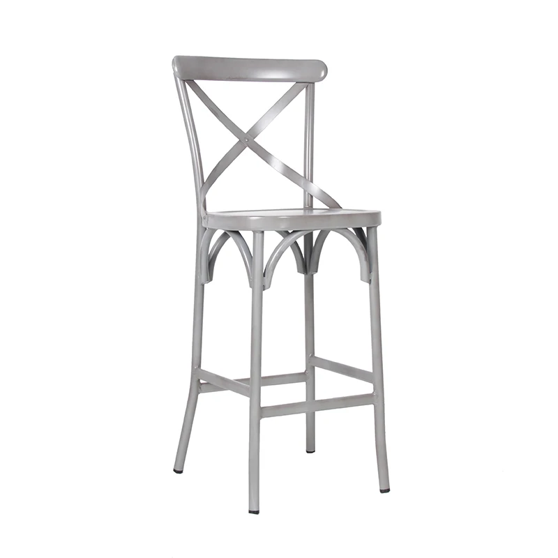 Industrial Bar Furniture Durable Metal Antique Chairs For Cuisine And Cocktail Vintage Bar Stool