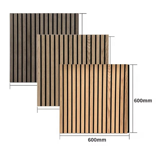 AKUSLAT Specialty Supplier Walls Decorated Polyester Fiber Acoustic Ceiling Panels Sound Absorbing Panels Wooden Wall Panels