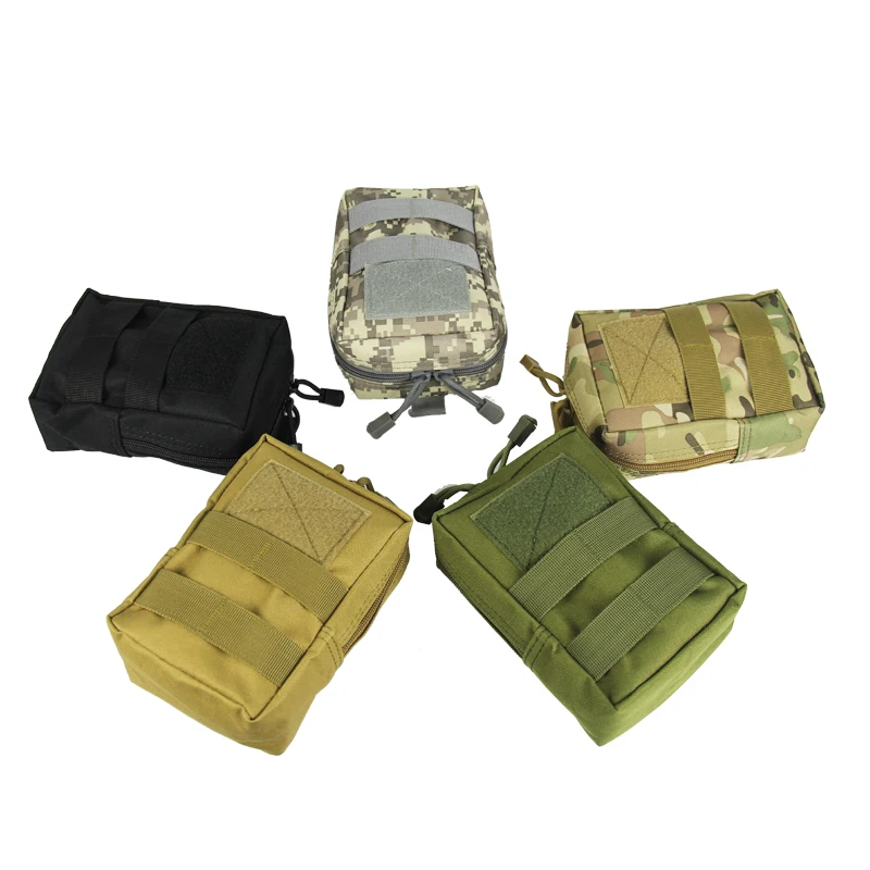 MOLLE Pouch Multi-Purpose Compact Tactical Waist Bags Small Utility Pouch Utility EDC Waist Pack IFAK bag