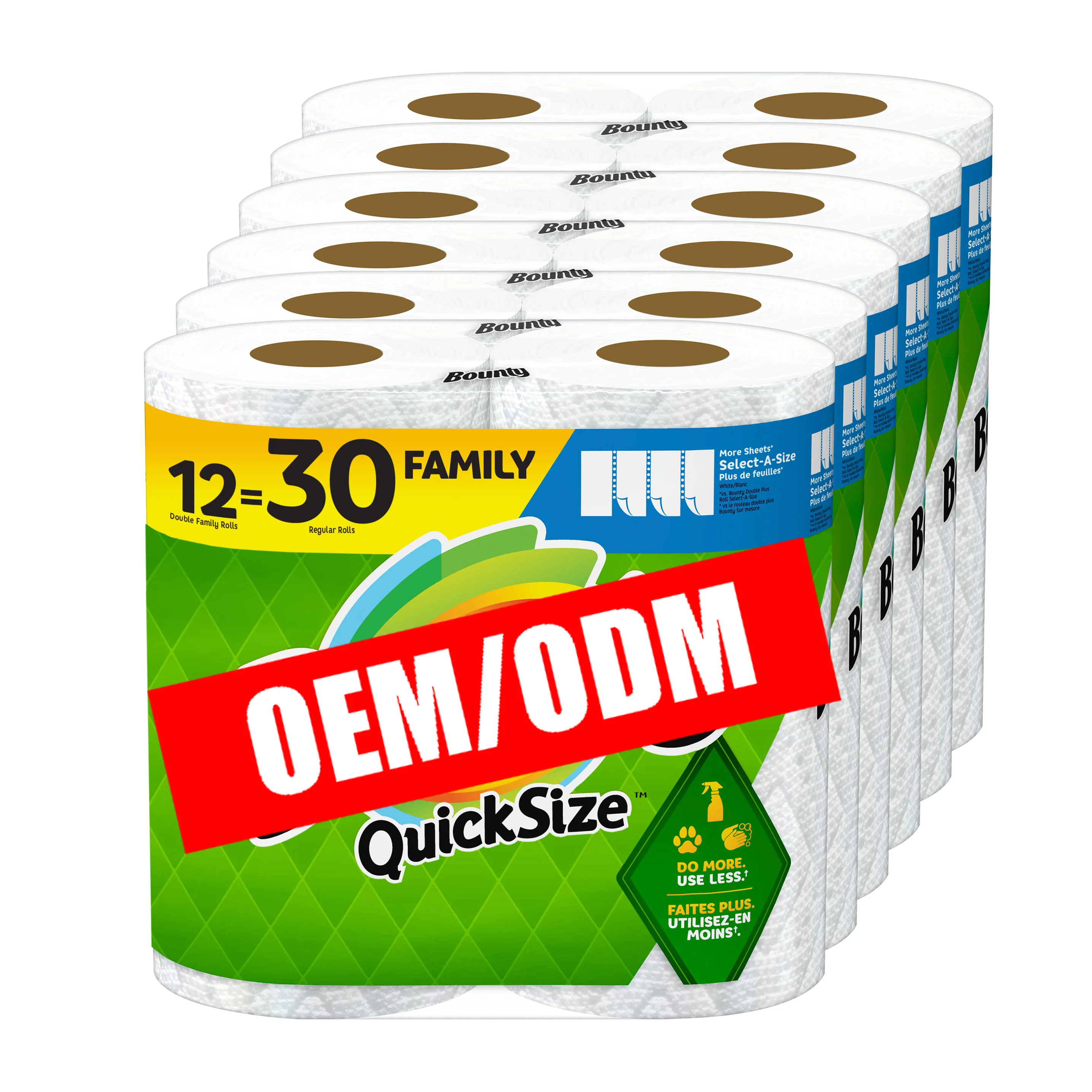 Wholesale Bounnty Quick Size Paper Towels Family Rolls