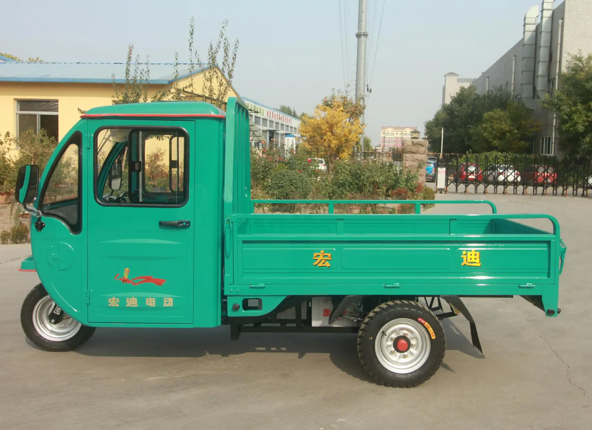 High Quality Motorized Cargo Heavy Load 1 TON Electric Tricycle Cheap Price Motorcycle