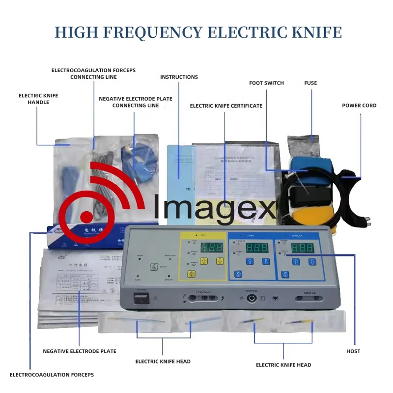 High Frequency Electrocautery Machine Veterinary Equipment for Surgery Electrosurgical Unit