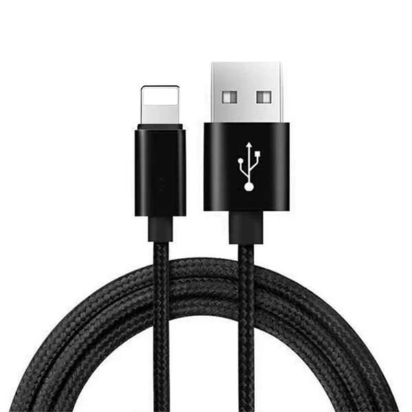 
1 м 3,3 фута нейлоновый Плетеный USB-шнур для зарядки iphone 