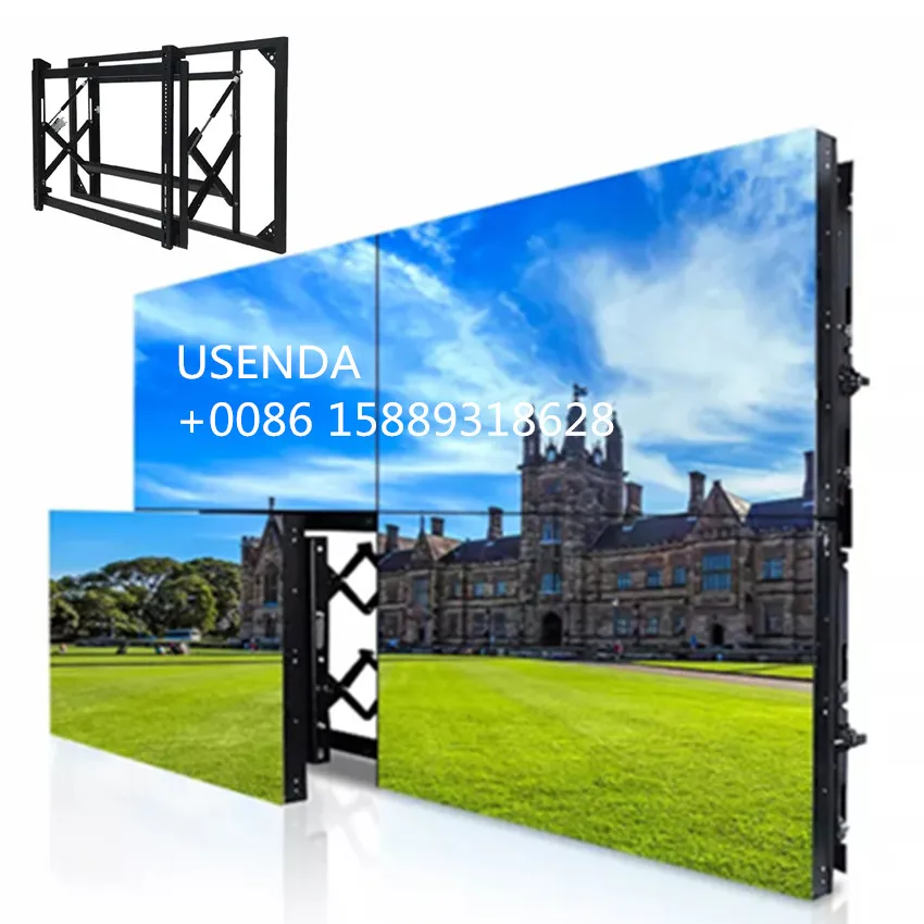49 55 Inch 4K Multi Screen Free Combined led backlight LCD Video Wall Panels with LG Boe panels