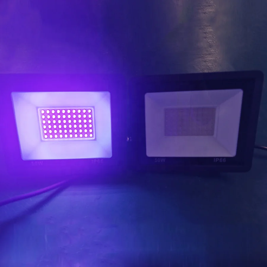 spot light outdoor blue colour uv spotlight 50w 100w 150w led floodlight