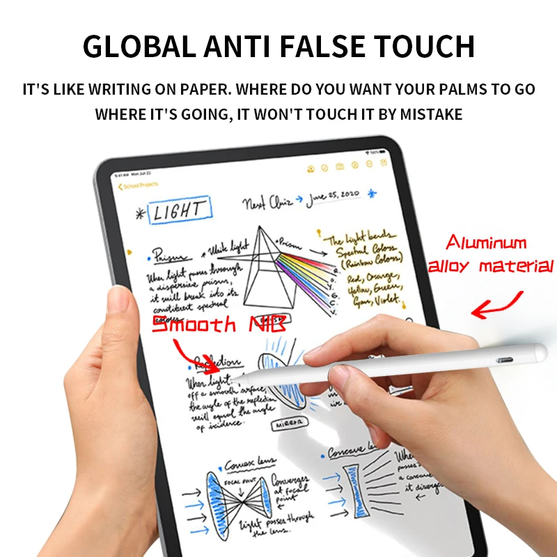 best stylus Stylus pen ipad Fully charged in 5 minutes Three grid battery display for ipad Apple