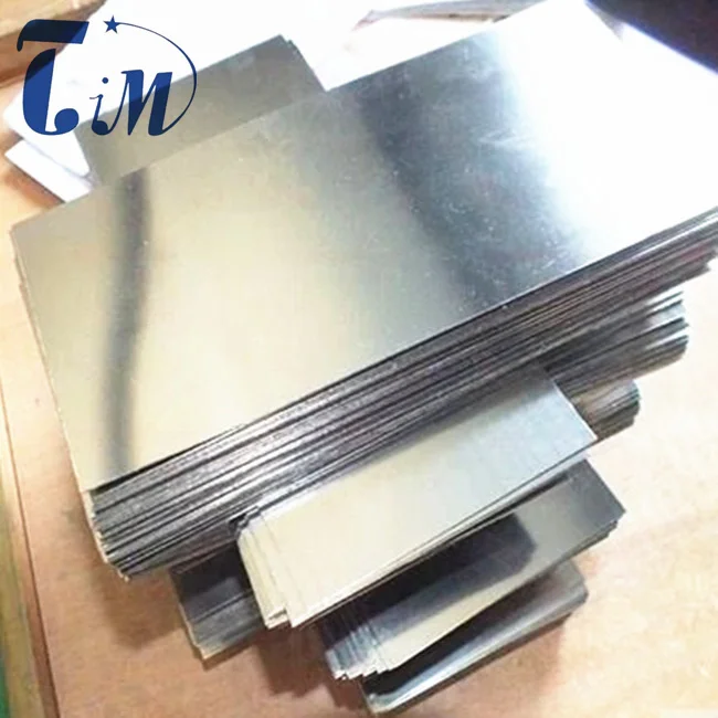0.5mm Thickness Superelastic Nickel Titanium Shape Memory Alloy Nitinol Sheet/Plate