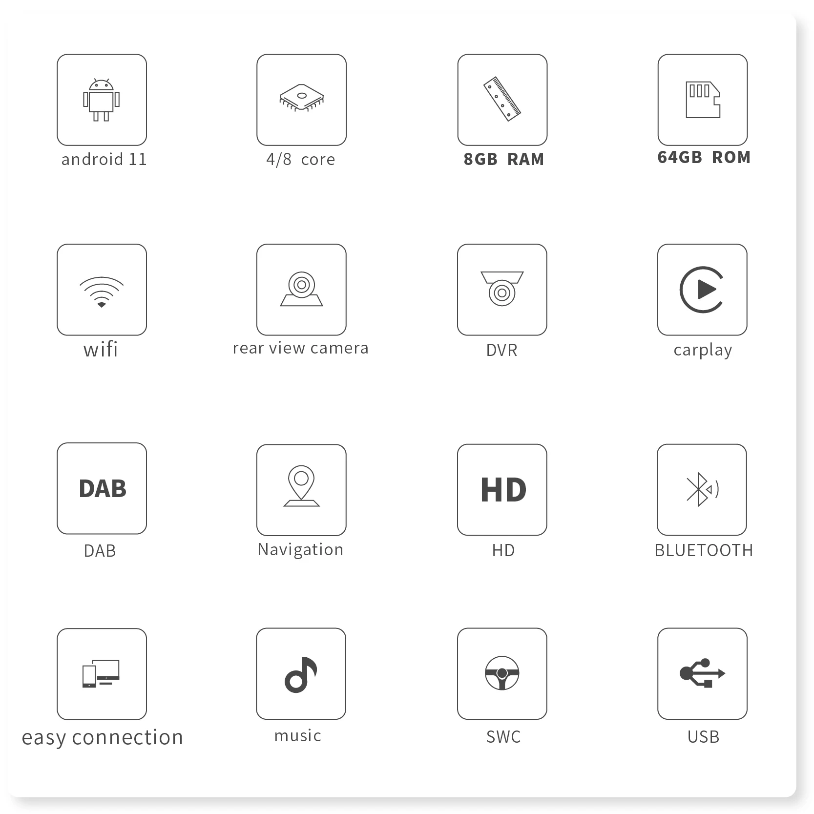 Wireless Carplay 12.3 inch Touch Screen ANDROID 11 Car DVD for BMW 3 series E90 318i 320i E91 E92 E93 Wifi BT 4G