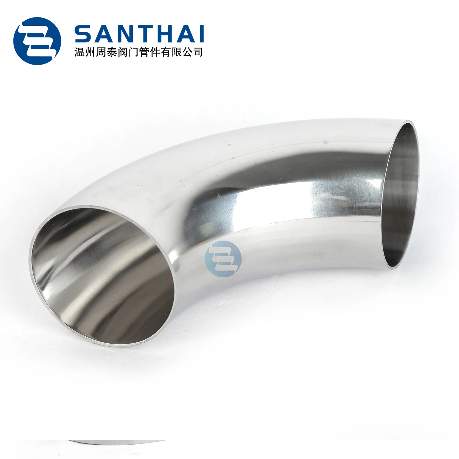 90 Degree Tube Sanitary Weld Type Stainless Steel Bend