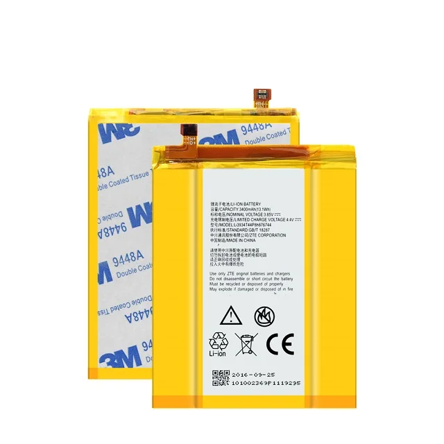 Аккумулятор Li3934T44P8h876744 на 3400 мА · ч для мобильных телефонов ZTE ZMax Pro Z981