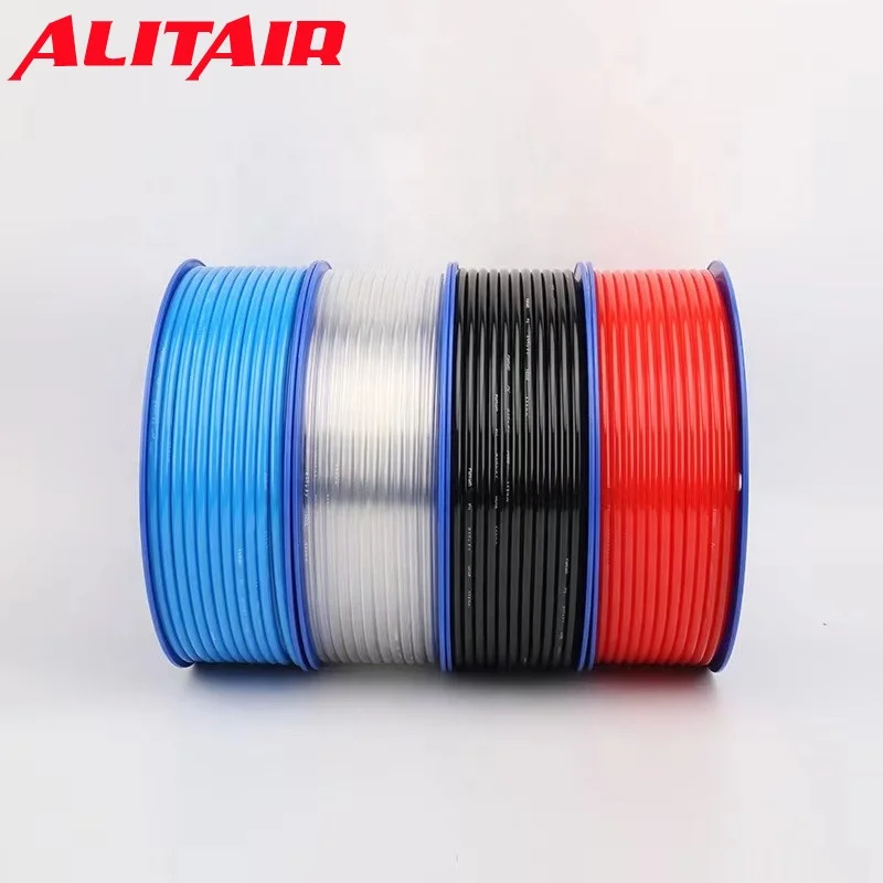 Nylon Polyurethane Hose PA Tube 3 4 6 8 10 12 14 16mm Blue White Black Clear Transparent PU Water Hose Pneumatic Air Hose