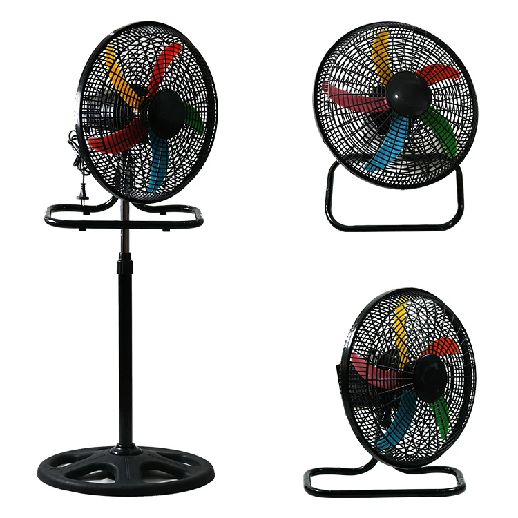 18 inch Pedestal Fan 5 Blades Metal Stand Fans Ventiladores Ventilador De Torre Ventilateur