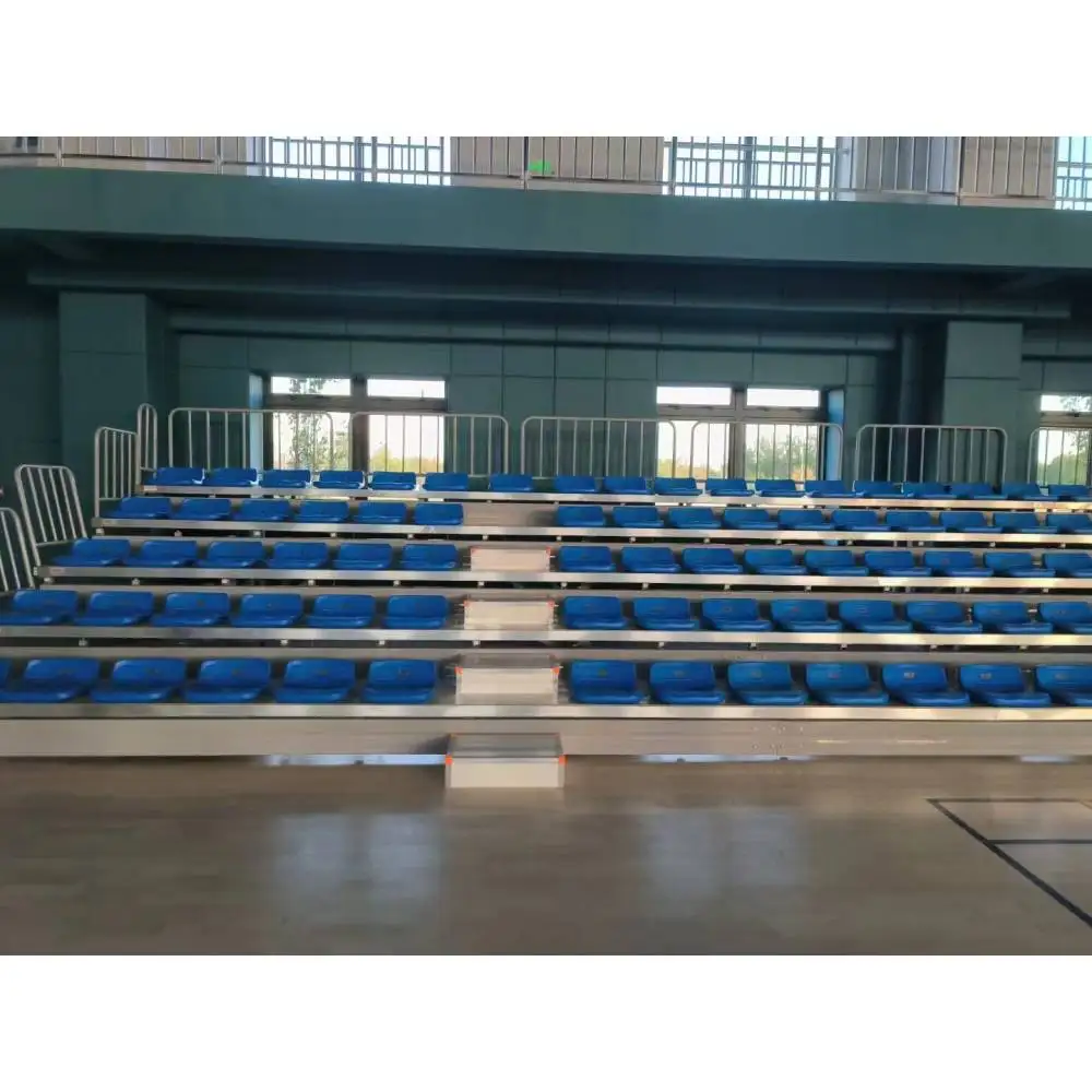 Stadium temporary movable stand bleachers hollow plastic stadium seat