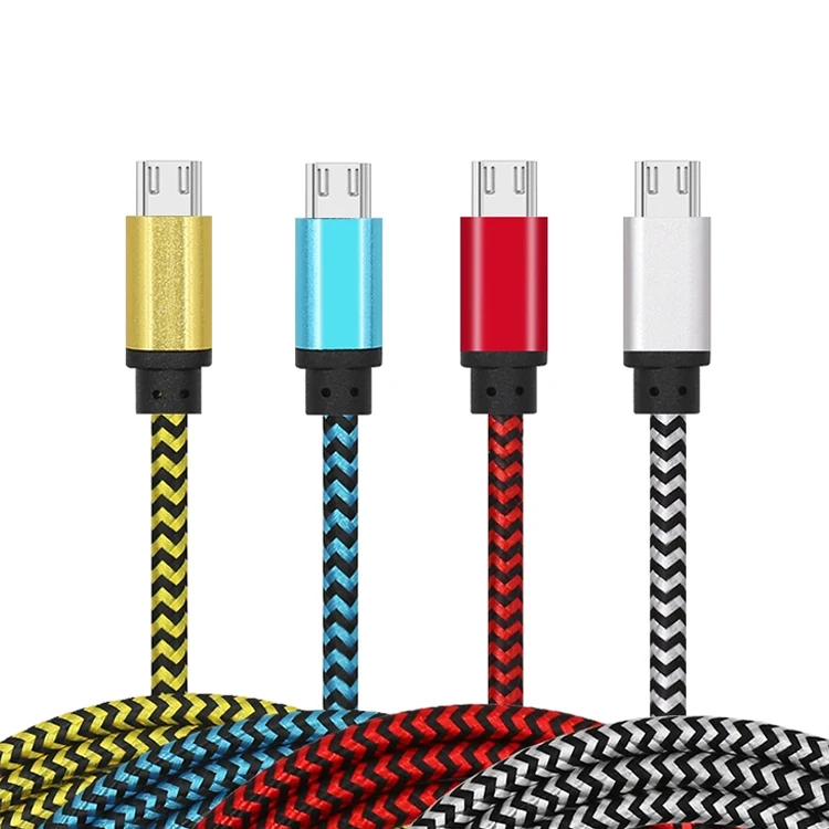 Высококачественный USB-кабель в нейлоновой оплетке для Iphone Ipad 3 фута USB-зарядное устройство передачи данных Apple IphoneX 8plus 8 7