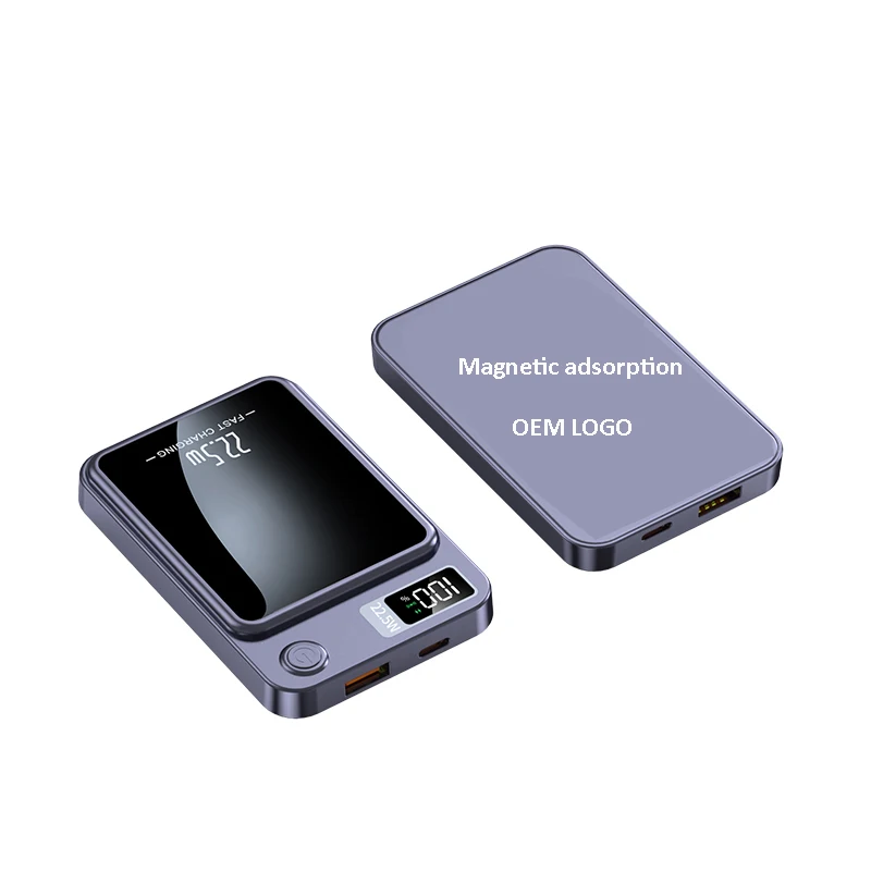 Power Bank New Online Order 10000mah Module Wireless Battery Portable Trending Magnetic Mobile  Power Banks