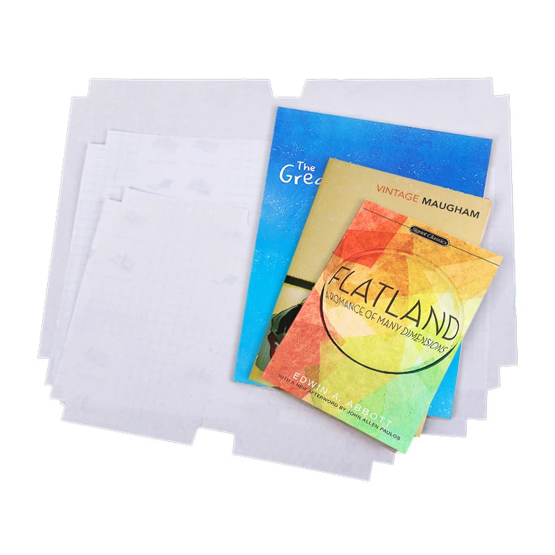 Book Cover Clear Self Adhesive Bookcover 45cm*20M Film Easy Peel