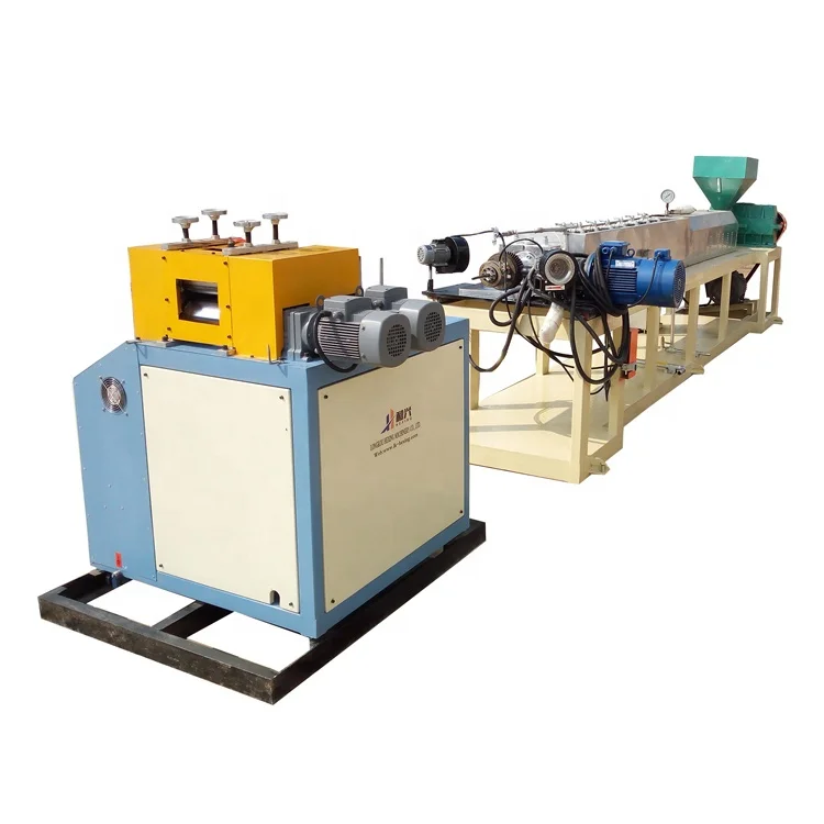 HeXing Epe Pe Foamed Mesh Net Plastic Extruder Forming Machine For Vegetables Packing Net Bag