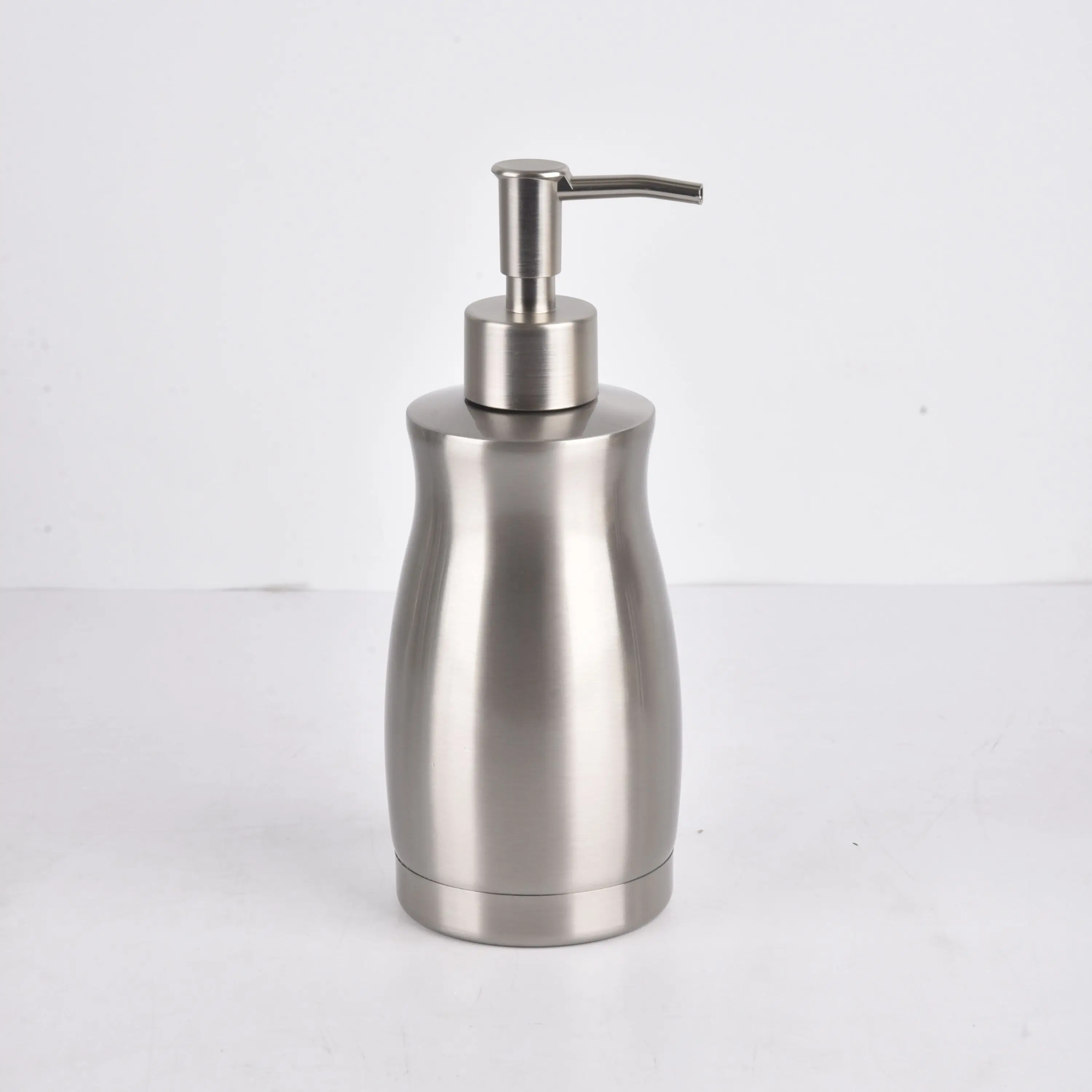 Skymoving New 3pcs Durable Stainless Steel Soap Dispenser Tumble Soap Dish 304 Stainless Steel Bathroom Accessories Set for Home