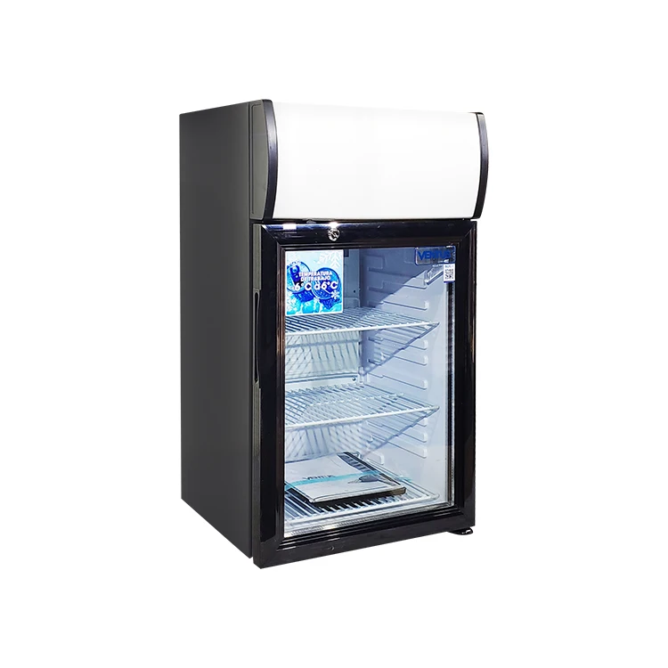 MEISDA SC40B Compressor beverage Mini Display Fridge 40L Refrigeration Equipment