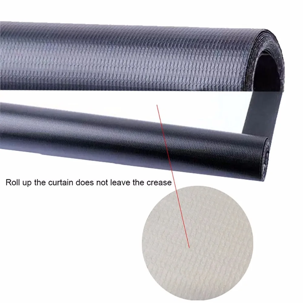 100 inch projector screen High-definition Screen Portable White Curtain proyector screen 16:9